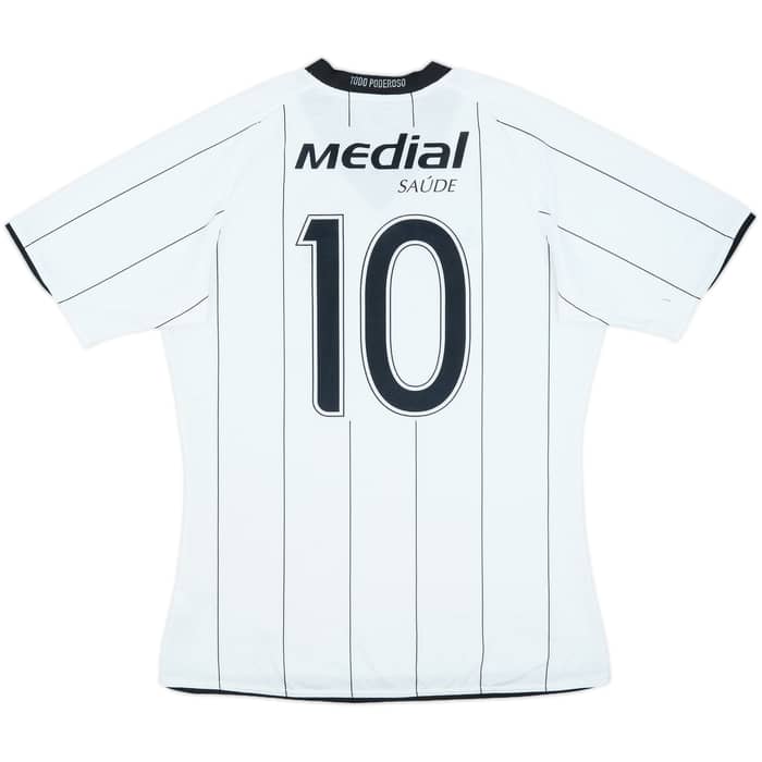 2008 Corinthians Home Shirt #10 - 5/10 - (L)