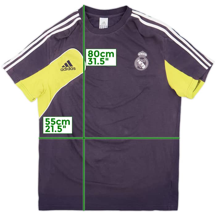 2012-13 Real Madrid adidas Cotton Tee - 4/10 - (L/XL)