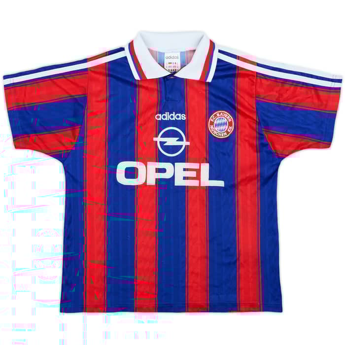 1995-97 Bayern Munich Home Shirt - 9/10 - (XS)