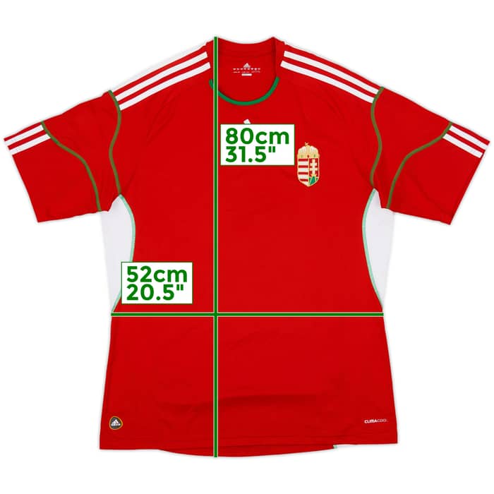 2010-12 Hungary Home Shirt - 8/10 - (L)
