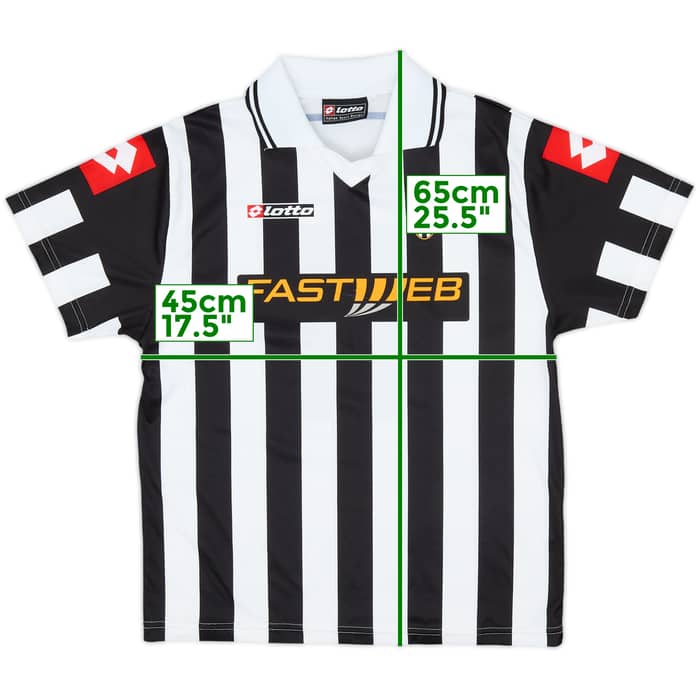 2000-01 Juventus Basic Home Shirt - 6/10 - (XL.Boys)