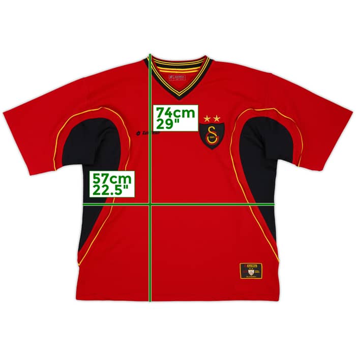 2001-02 Galatasaray Lotto Training Shirt - 8/10 - (L)