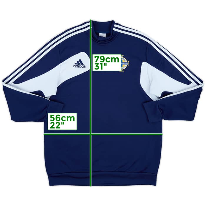 2012-13 Northern Ireland adidas Training Top - 8/10 - (L/XL)