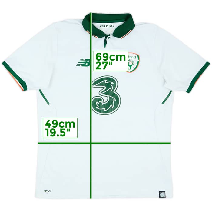 2017-18 Ireland Away Shirt - 6/10 - (M)