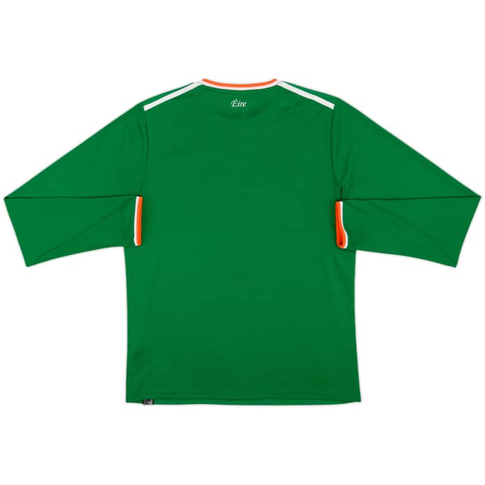2017-18 Ireland Home L/S Shirt - 6/10 - (M)