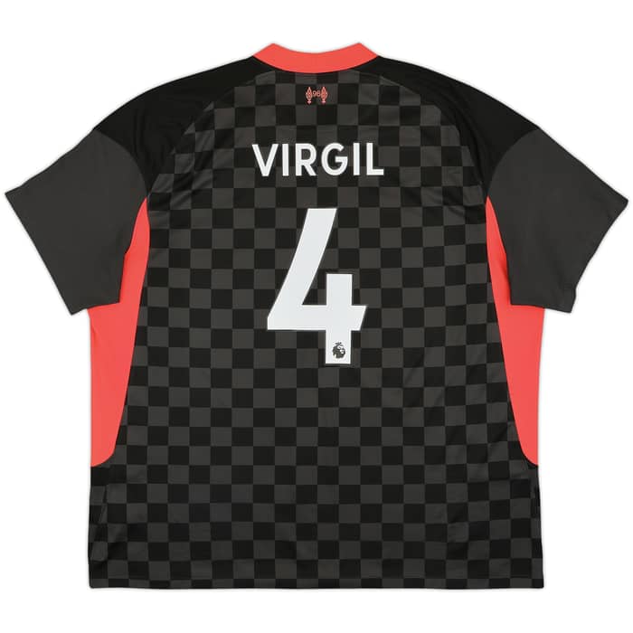 2020-21 Liverpool Third Shirt Virgil #4 - 6/10 - (XXL)