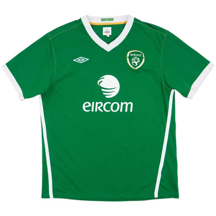 2010-11 Ireland Home Shirt - 9/10 - (XL)