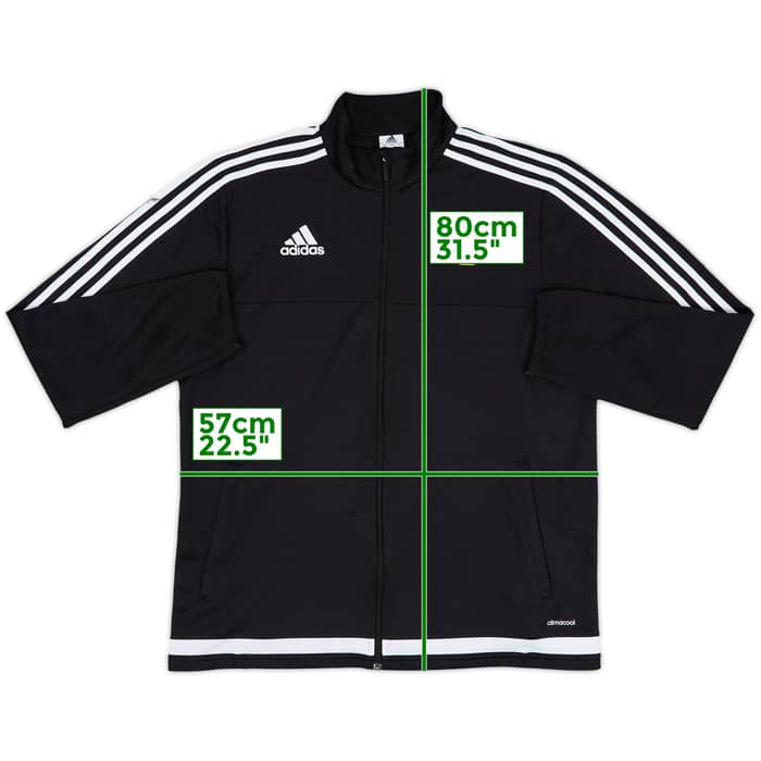 2015-16 Northern Ireland adidas Track Jacket - 7/10 - (L)