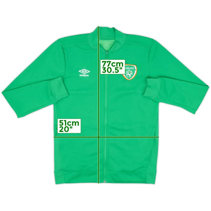 2016-17 Ireland Umbro Track Jacket - 8/10 - (M)