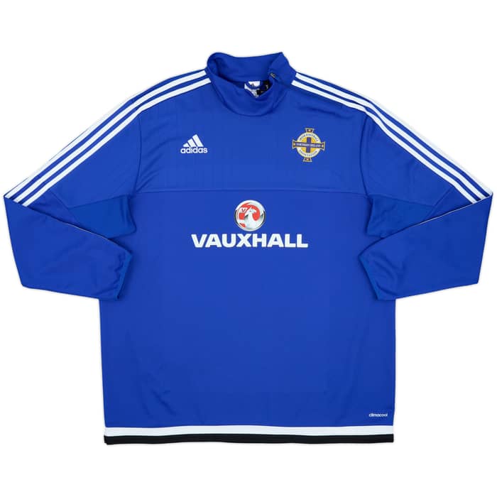 2015-16 Northern Ireland adidas Drill Top - 9/10 - (XXL)