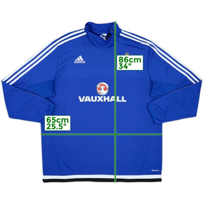 2015-16 Northern Ireland adidas Drill Top - 9/10 - (XXL)