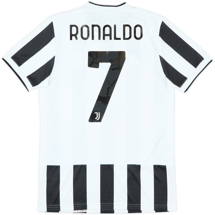 2021-22 Juventus Home Shirt Ronaldo #7 - 10/10 - (S)