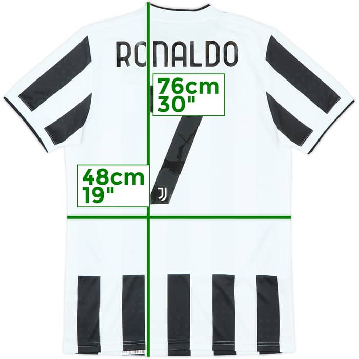 2021-22 Juventus Home Shirt Ronaldo #7 - 10/10 - (S)