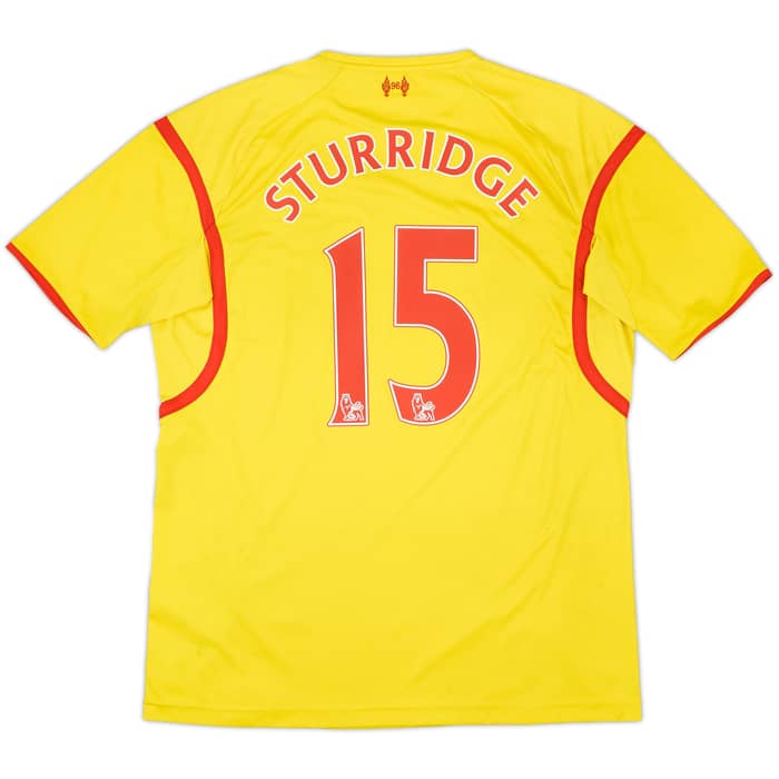 2014-15 Liverpool Away Shirt Sturridge #15 - 6/10 - (XL)