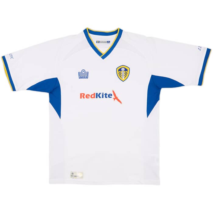 2007-08 Leeds United Home Shirt - 7/10 - (L.Boys)