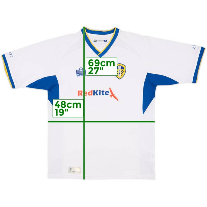 2007-08 Leeds United Home Shirt - 7/10 - (L.Boys)