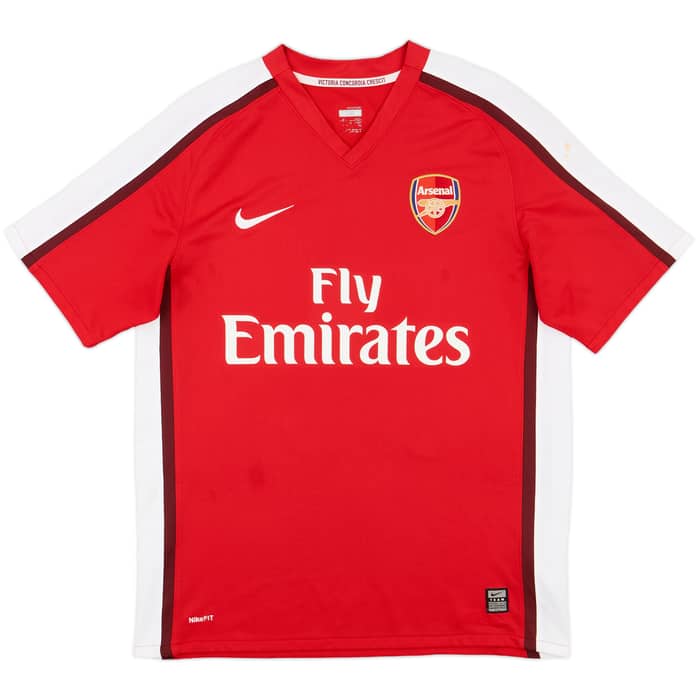 2008-10 Arsenal Home Shirt Fabregas #4 - 7/10 - (M)