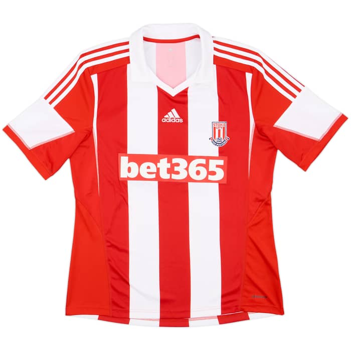 2013-14 Stoke City '150 Years' Home Shirt Crouch #25 - 9/10 - (L)