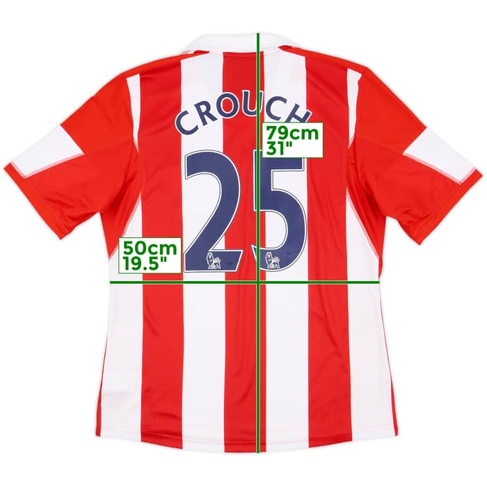 2013-14 Stoke City '150 Years' Home Shirt Crouch #25 - 9/10 - (L)