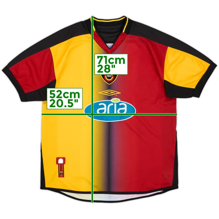 2003-04 Galatasaray Home Shirt - 7/10 - (M)