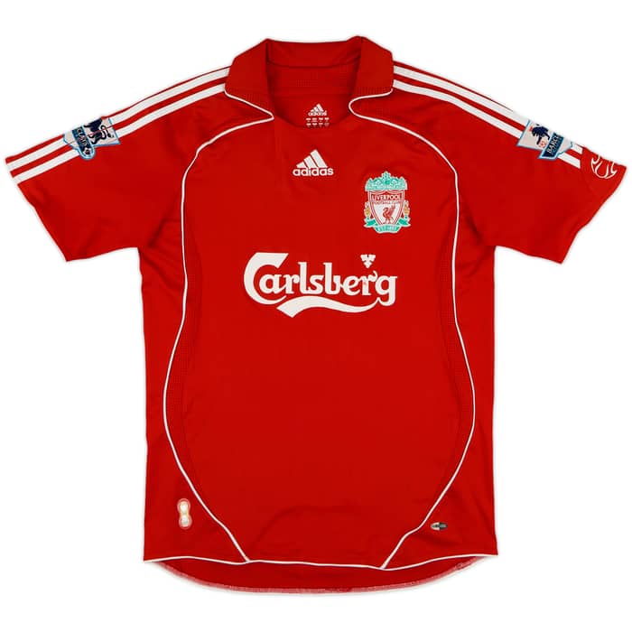 2006-08 Liverpool Home Shirt Gerrard #8 - 5/10 - (S)