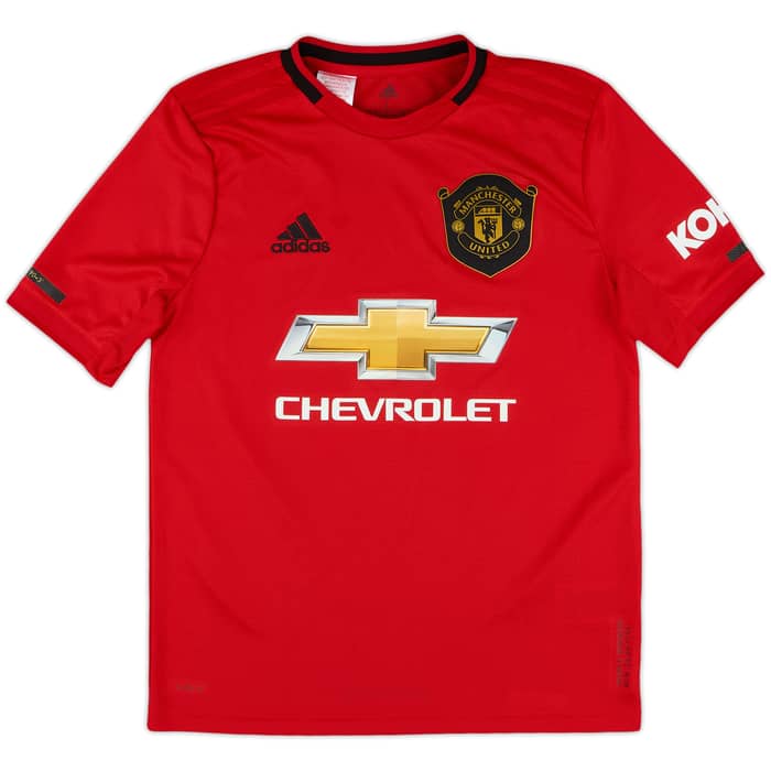 2019-20 Manchester United Home Shirt B.Fernandes #18 (L.Boys)