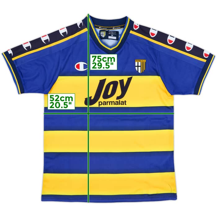 2001-02 Parma Home Shirt - 9/10 - (M)