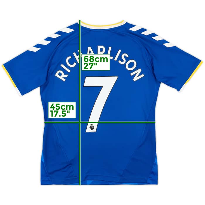 2021-22 Everton Home Shirt Richarlison #7 - 9/10 - (S)