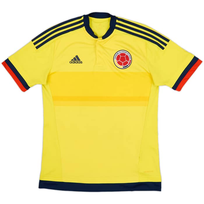 2015 Colombia Copa America Home Shirt - 6/10 - (S)