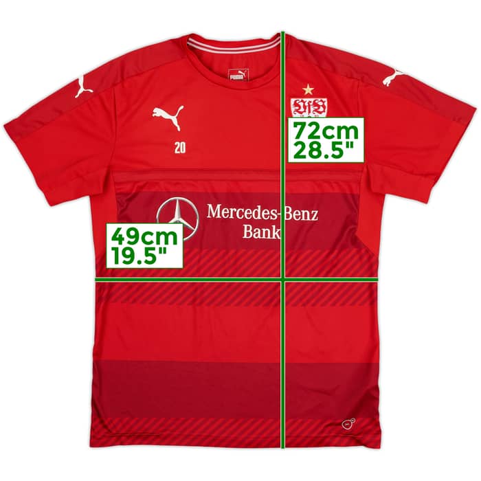 2016-17 Stuttgart Puma Player Issue Training Shirt #20 - 8/10 - (L)