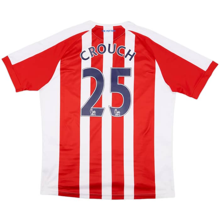 2014-15 Stoke City Home Shirt Crouch #25 - 9/10 - (XXL)