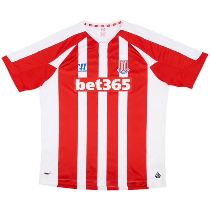 2014-15 Stoke City Home Shirt Crouch #25 - 9/10 - (XXL)