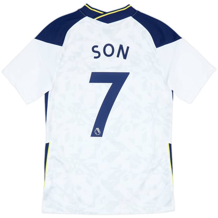 2020-21 Tottenham Home Shirt Son #7 - 10/10 - (S)
