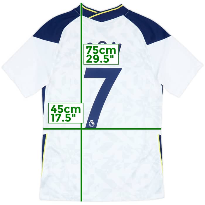 2020-21 Tottenham Home Shirt Son #7 - 10/10 - (S)
