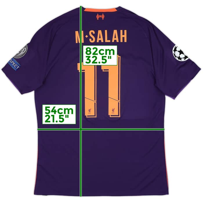 2018-19 Liverpool Away Shirt M.Salah #11 - 10/10 - (XXL)