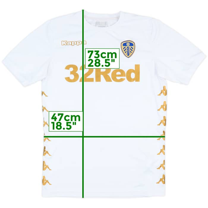 2017-18 Leeds United Home Shirt - 7/10 - (S)