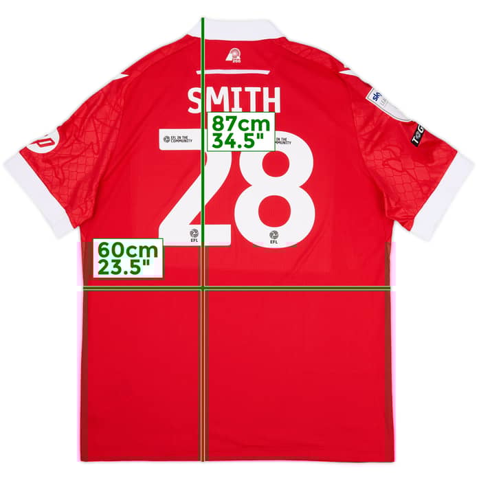 2024-25 Wrexham Home Shirt Smith #28 - 10/10 - (3XL)