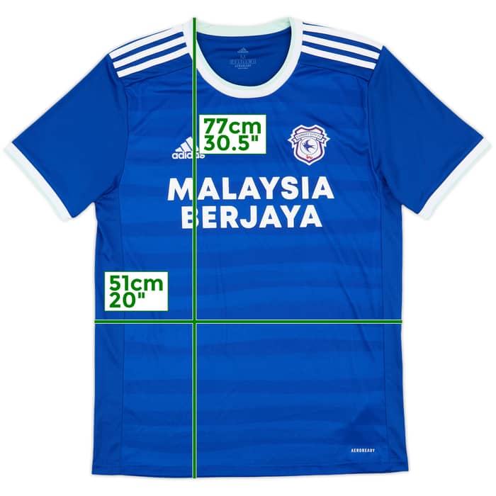 2020-21 Cardiff Home Shirt - 9/10 - (M)