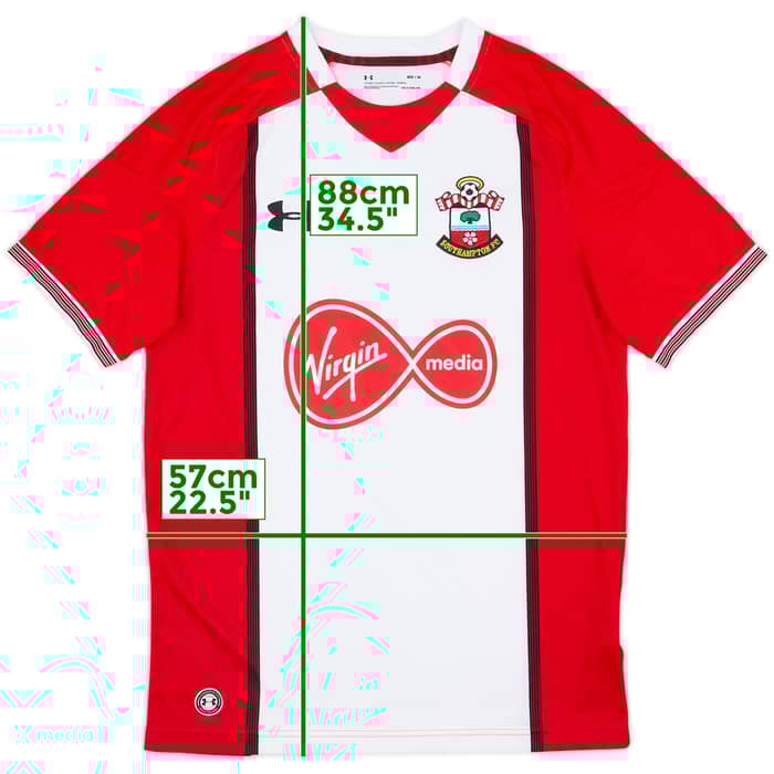 2017-18 Southampton Home Shirt #3 - 7/10 - (M)
