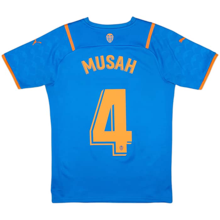 2021-22 Valencia Third Shirt Musah #4 - 9/10 - (S)