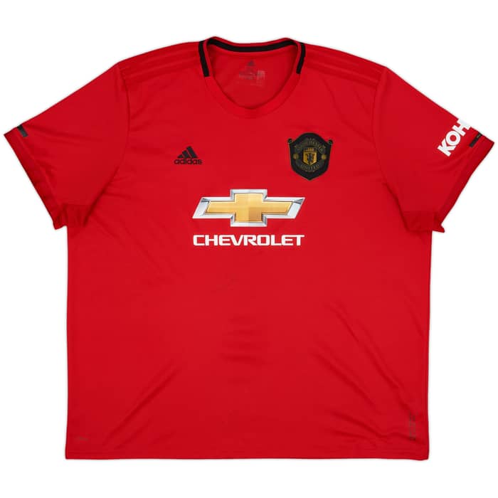 2019-20 Manchester United Home Shirt B.Fernandes #18 - 9/10 - (3XL)