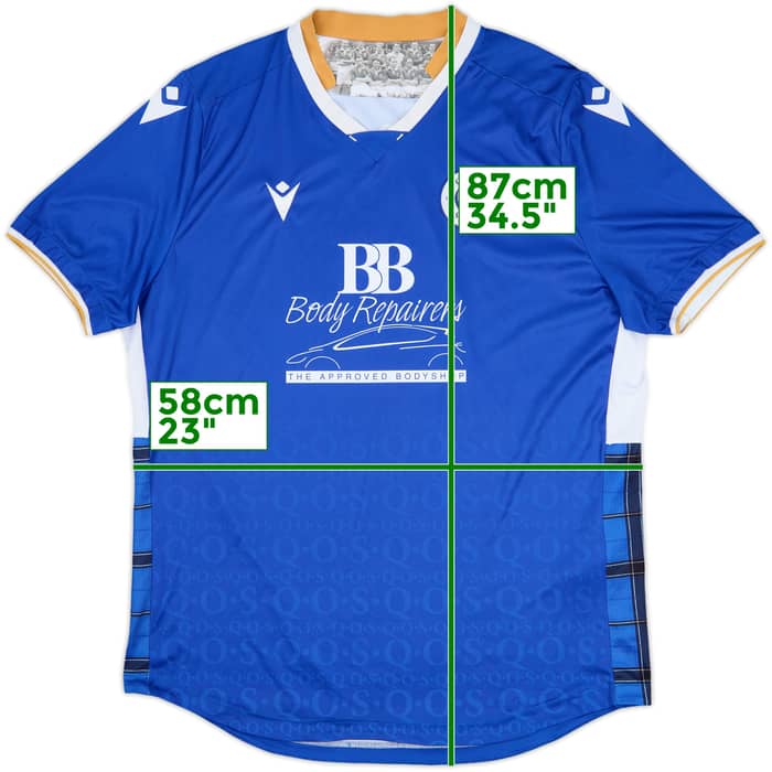 2019-20 Queen of the South Home Shirt - 8/10 - (3XL)