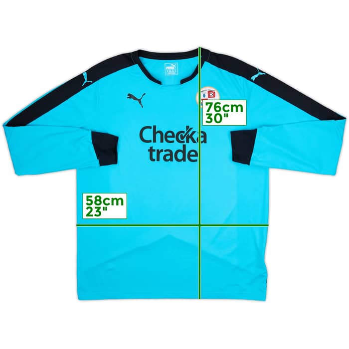 2016-17 Crawley Town GK Shirt - 8/10 - (XL)