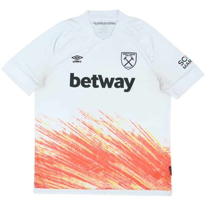 2022-23 West Ham Third Shirt Rice #41 - 6/10 - (XXL)