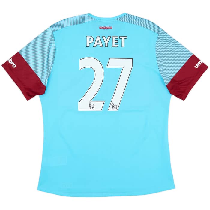 2015-16 West Ham Away Shirt Payet #27 - 7/10 - (XL)
