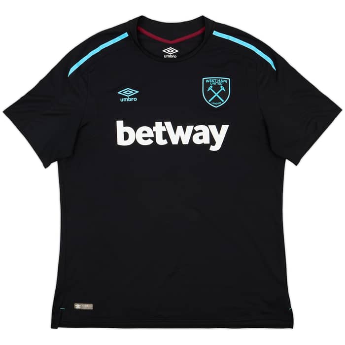 2017-18 West Ham Away Shirt Zabaleta #5 - 8/10 - (XXL)