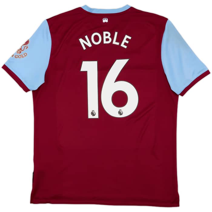 2019-20 West Ham Home Shirt Noble #16 - 9/10 - (XL)