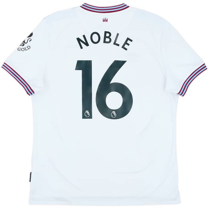 2019-20 West Ham Away Shirt Noble #16 - 8/10 - (XL)
