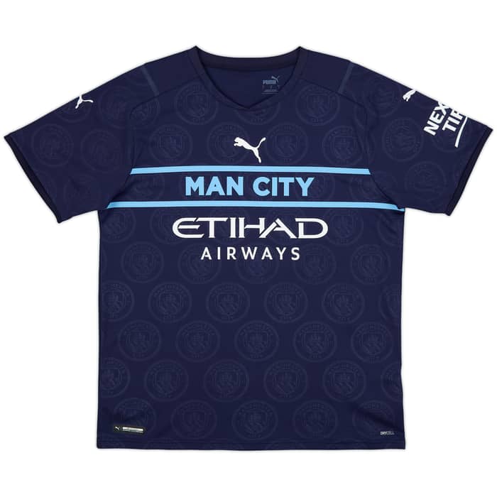 2021-22 Manchester City Third Shirt De Bruyne #17 - 10/10 - (L)