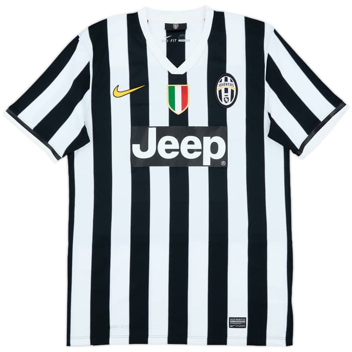 2013-14 Juventus Home Shirt Vidal #23 - 6/10 - (M)